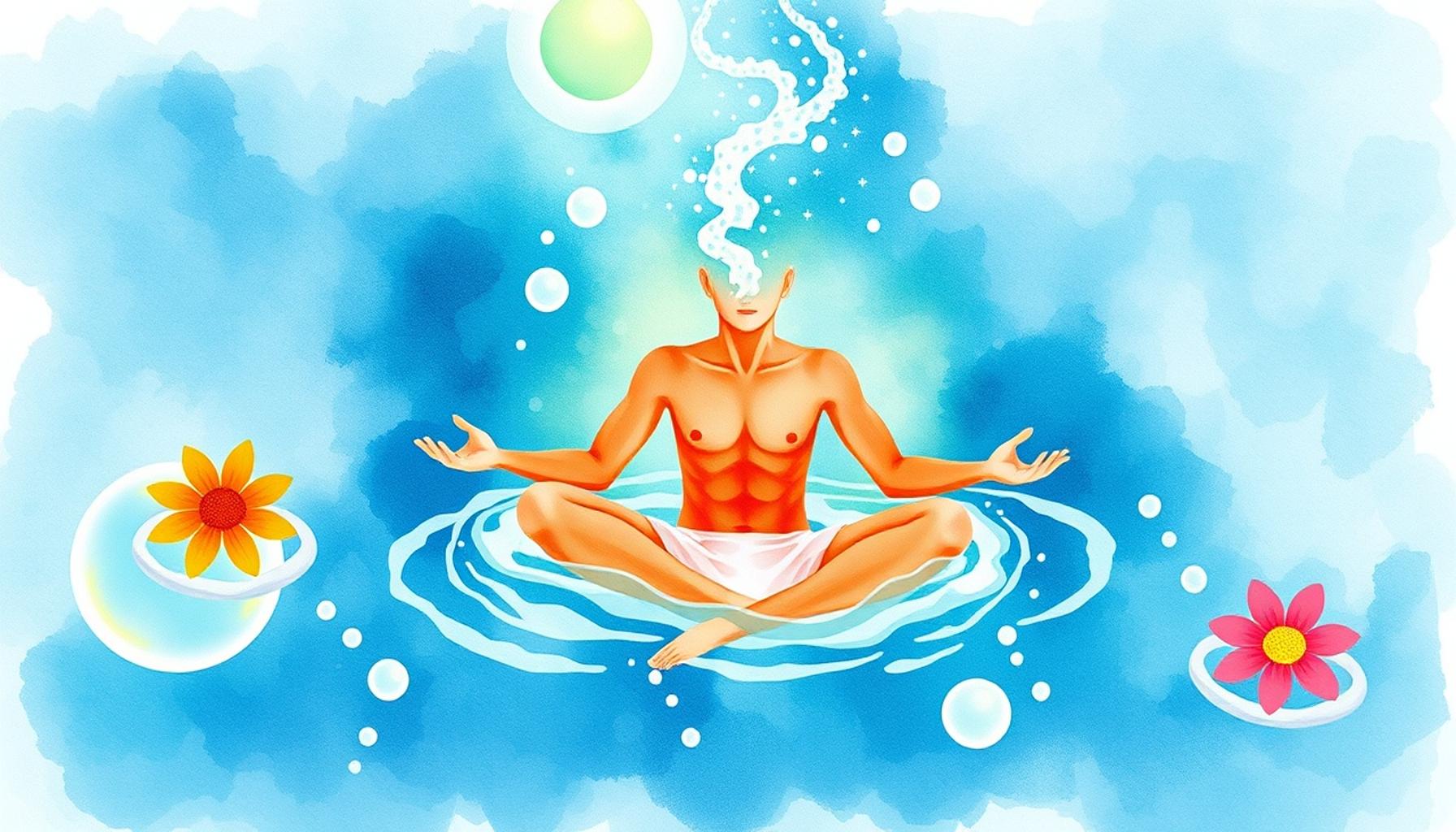 Active Meditation Techniques Using Water Sounds in Your Shower