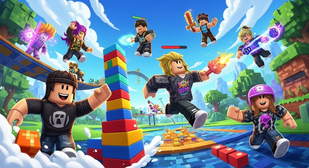 Criando jogos no Roblox?>