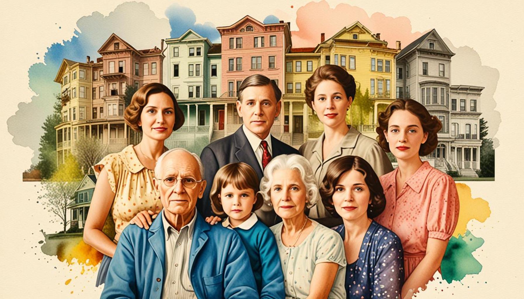 The Role of Old Photographs in the Construction of Family Identity: Restoration as a Connection Between Generations