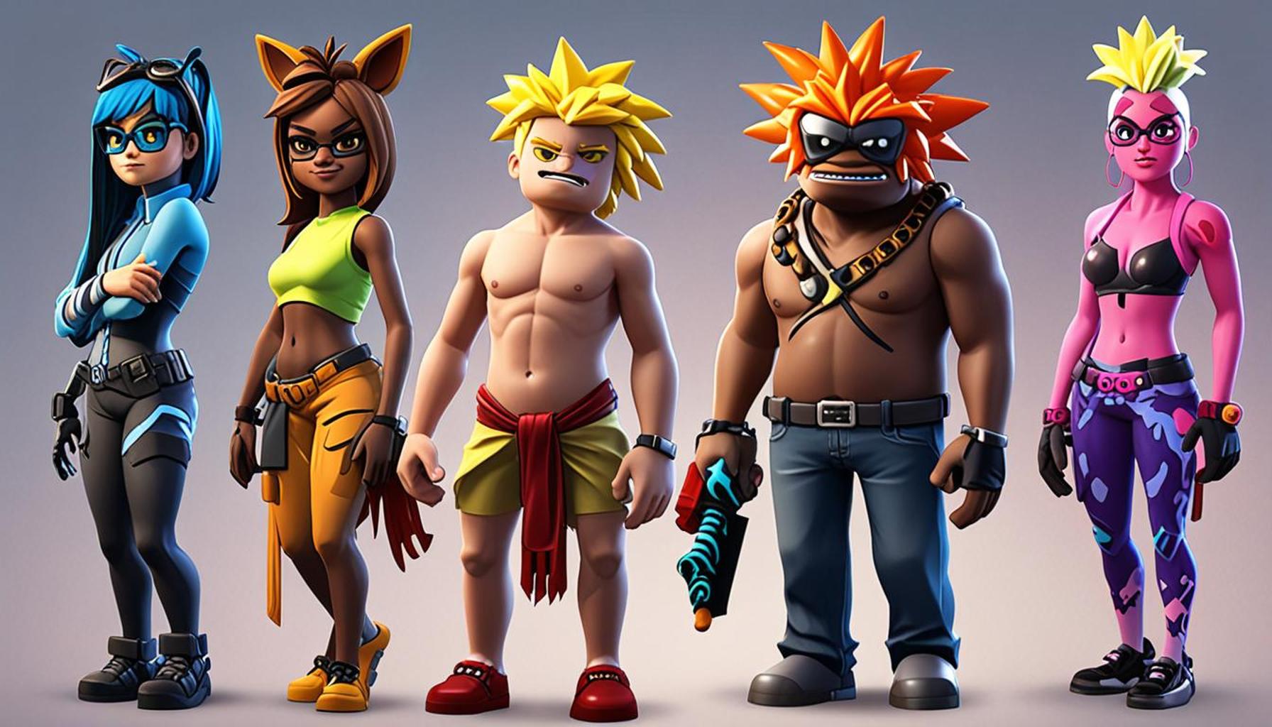 L’evoluzione del design dei personaggi su Roblox: dall’arte al gameplay